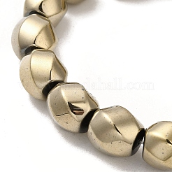 Electroplated Non-Magnetic Synthetic Hematite Beads Strands&nbsp;G-P518-05G