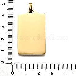 タロット 304 ステンレススチール エナメルペンダント  18KGP本金メッキ  イオンプレーティング（ip）  ゴースト  37.5x22x2mm  穴：6x3.5mm&nbsp;STAS-M119-07N-G