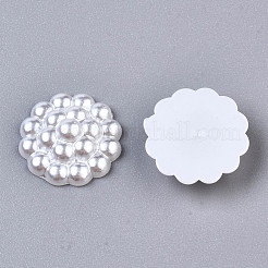 ABS Plastic Imitation Pearl Cabochons&nbsp;SACR-R858-Z9