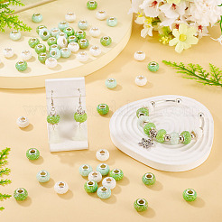 100Pcs Large Hole Resin European Beads&nbsp;OPDL-TA0001-06B