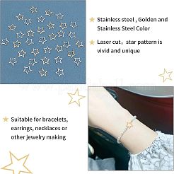 36Pcs 304 Stainless Steel Chandelier Components Links&nbsp;STAS-UN0025-91