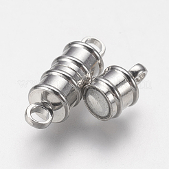Brass Magnetic Clasps with Loops&nbsp;MC026-NF