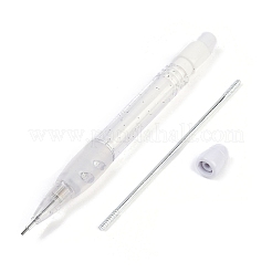 プラスチックシャープペンシル  アイロンビーズペン  DIYの個性的ペン用  ホワイト  166x9.5mm&nbsp;OFST-D288-02B