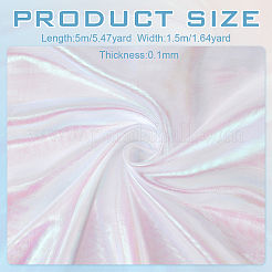 Laser Polyester Fabric&nbsp;SRIB-WH0026-02