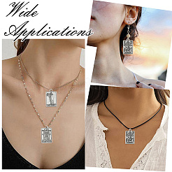 40Pcs 20 Styles Tibetan Style Zinc Alloy Pendants&nbsp;FIND-CJC0004-36