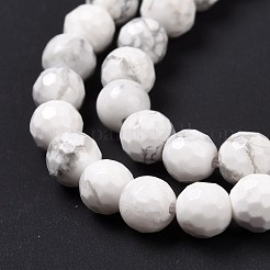 Natural Howlite Beads Strands&nbsp;G-E571-29A