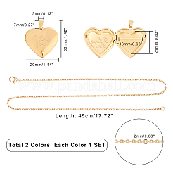 DIY Valentine's Day Themed Pendant Necklaces Making Kits&nbsp;DIY-UN0002-06