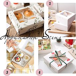 Kraft Paper Cardboard Jewelry Boxes&nbsp;CON-FH0001-31A