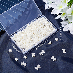80G 4 Style ABS Plastic Imitation Pearl Beads&nbsp;KY-SC0001-69