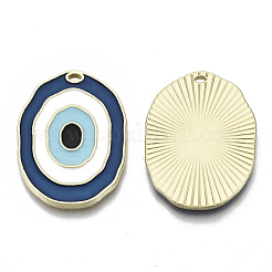 Alloy Enamel Pendants&nbsp;ENAM-N050-08B