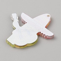 Carnival Themed Opaque Printed Acrylic Pendants&nbsp;SACR-WH0008-015C
