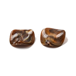 Opaque Acrylic Imitation Gemstone Beads&nbsp;OACR-G061-01F