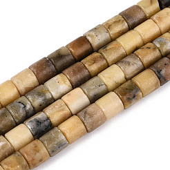 Natural Huanglong Jade Beads Strands&nbsp;G-T141-83A