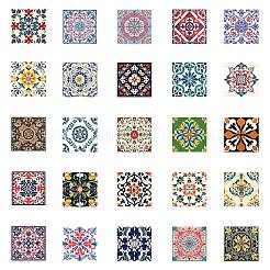 50Pcs Cartoon Tile Paper Sticker&nbsp;STIC-C012-07