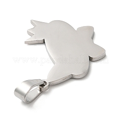 Non-Tarnish 304 Stainless Steel Pendants&nbsp;STAS-C079-14P