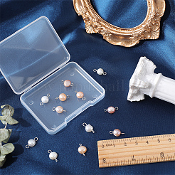 30Pcs Natural Freshwater Pearl Connector Charms&nbsp;FIND-SC0005-39