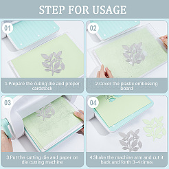 2 Styles Butterfly & Flower Cutting Dies Stencils&nbsp;DIY-CP0011-95