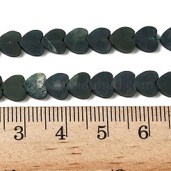 Natural Moss Agate Beads Strands&nbsp;G-A272-A01-12