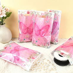 Disposable Butterfly Printed Paper Gift Bags&nbsp;ABAG-WH20006-22B