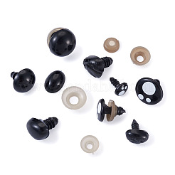 Craft Plastic Doll Eyes & Noses&nbsp;DIY-TA0008-92