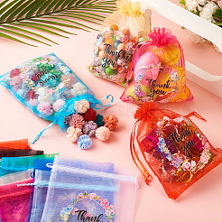 28Pcs 14 Colors Organza Drawstring Bags&nbsp;OP-TA0001-12A