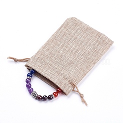 Chakra Natural Mixed Stone Stretch Bracelets&nbsp;BJEW-JB03660-02