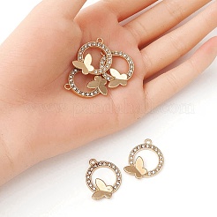 Alloy Crystal Rhinestone Pendants&nbsp;FIND-YW0001-98