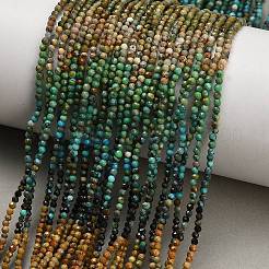 Natural HuBei Turquoise Beads Strands&nbsp;GG-CBA4399-A01-01