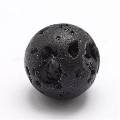 Natural Lava Rock Bead Strands&nbsp;G-A163-03-8mm