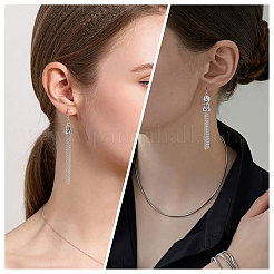 16Pcs 8 Styles Tibetan Style Zinc Alloy Tassels Big Pendants&nbsp;TIBEP-PH0001-91