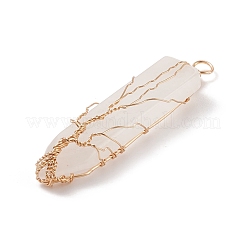 Natural Mixed Stone Big Pendants&nbsp;PALLOY-JF01557