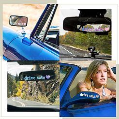 Laser PVC Drive Safe Self Adhesive Car Stickers&nbsp;STIC-WH0013-09B