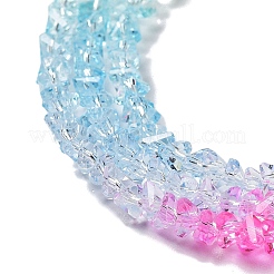 Transparent Glass Bead Strands&nbsp;GLAA-H023-03K