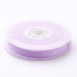 ポリエステルの擦り切れたグログランリボン  フリンジタッセル付き  ミディアム蘭  5/8インチ（16mm）  約50ヤード/ロール（45.72メートル/ロール）&nbsp;ORIB-G003-16mm-05