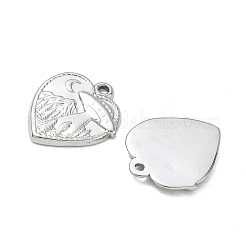 304 Stainless Steel Pendants&nbsp;SA-CBAAC28-27P