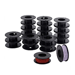 プラスチックスプール  ブラック  5.5x2cm  内径：2.5のCM&nbsp;FIND-WH0170-44