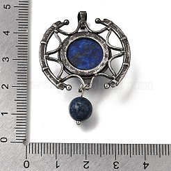 Natural Dyed Lapis Lazuli Pendants&nbsp;GG-CBA7610-03AS-07