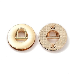 (不良見切り販売：キズ) 合金コネクタバックル アイレット ネジリング  odリングバックル  バッグ交換用アクセサリー用  フラットラウンド  ライトゴールド  2.8x0.88cm  内径：0.75x0.65のCM&nbsp;FIND-XCP0002-43