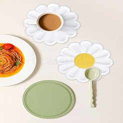 2Pcs PVC Coaster&nbsp;AJEW-LP0006-81D