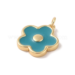 Rack Plating Brass Enamel Pendants&nbsp;KK-Z047-02-RS