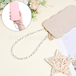 1Pc Glass Pearl & Glass Pendant Decorations&nbsp;HJEW-BM0001-52