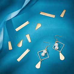 36Pcs 3 Style Brass Pendants&nbsp;KK-BC0011-74