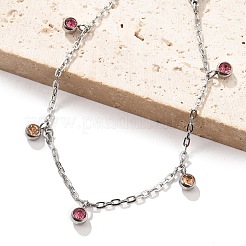 304 Stainless Steel Rhinestone Bracelets&nbsp;BJEW-Q038-10P