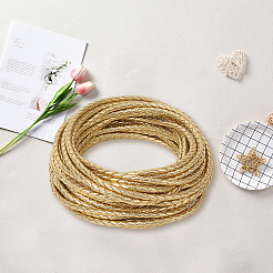 10M Round Imitation Leather Braided Cord&nbsp;WL-GF0001-32A-02