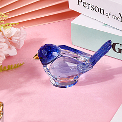Glass Bird Display Decoration&nbsp;AJEW-WH20019-58B