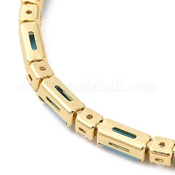 Brass Cubic Zirconia Slider Necklaces&nbsp;NJEW-A010-01G