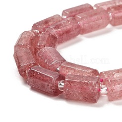 Natural Strawberry Quartz Beads Strands&nbsp;G-G068-A15-01