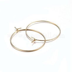 316 Surgical Stainless Steel Hoop Earrings&nbsp;STAS-P210-26G-02