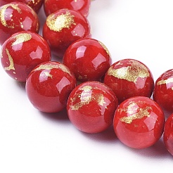 Natural Mashan Jade Beads Strands&nbsp;X-G-F670-A14-8mm