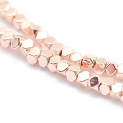 Electroplate Non-magnetic Synthetic Hematite Beads Strands&nbsp;G-L485-10B-LRG